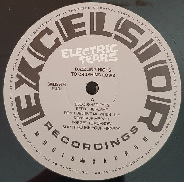 Electric Tears : Dazzling Highs To Crushing Lows (LP, Album + CD, Album)