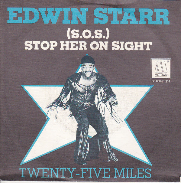 Edwin Starr : Stop Her On Sight (SOS) (7", Single, RE)