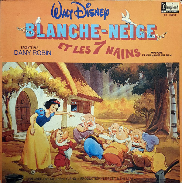 Dany Robin : Blanche-Neige Et Les 7 Nains (Musique Et Chansons Du Film) (LP, RE)