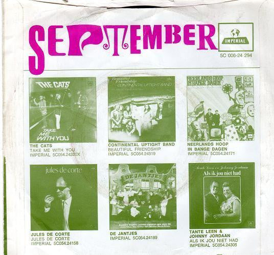 September (7) : Yelly Rose (7", Single)