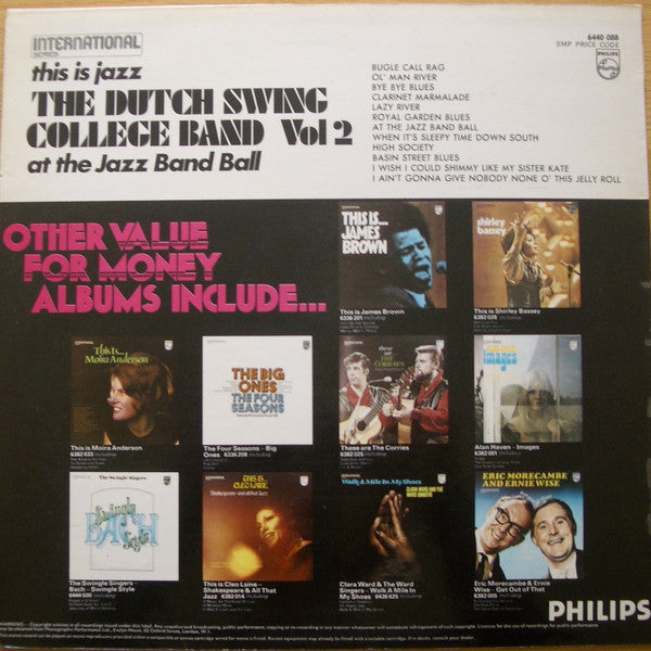 The Dutch Swing College Band : This Is Jazz - The Dutch Swing College Band Vol. II At The Jazz Band Ball (LP)