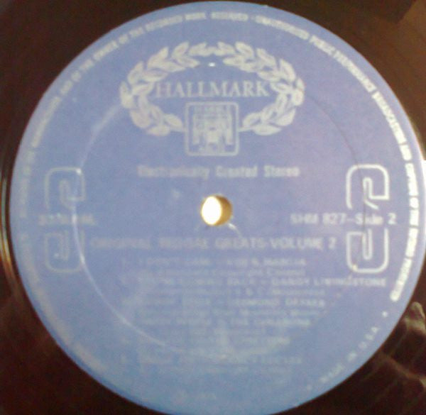 Various : Original Reggae Greats - Vol. 2 (LP, Comp)
