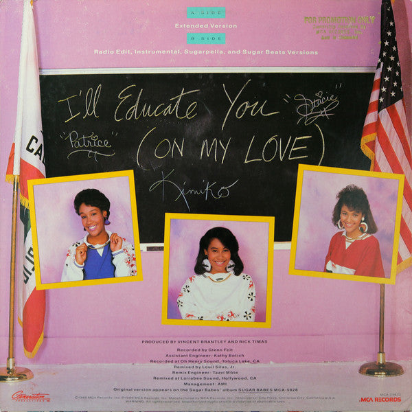 Sugar Babes : I'll Educate You (On My Love) (12")
