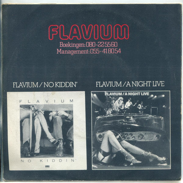 Flavium : Love In My Bones (7", Single)