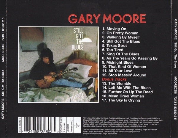 Gary Moore : Still Got The Blues (CD, Album, RM)