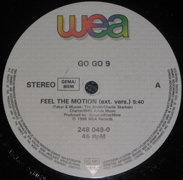 Go Go 9 : Feel The Motion (12")