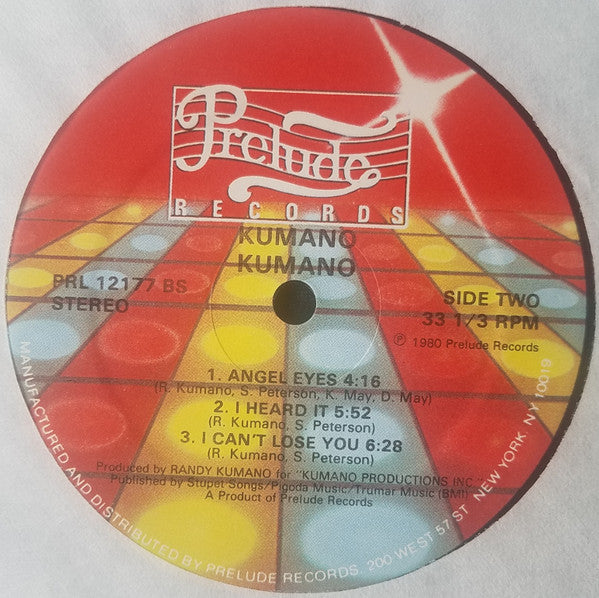 Kumano : Kumano (LP, Album)