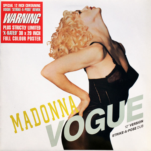 Madonna : Vogue (12", Ltd)