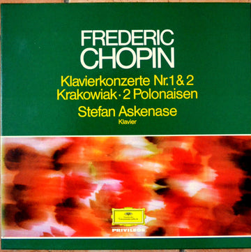 Frédéric Chopin - Stefan Askenase : Klavierkonzerte Nrs. 1 & 2, Krakowiak, Polonaises Nrs. 3 & 6 (2xLP, Comp, RE + Box)