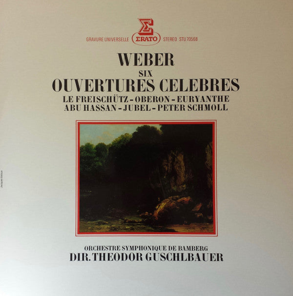 Carl Maria von Weber, Theodor Guschlbauer, Bamberger Symphoniker : Six Ouvertures Celebres (LP, Album)