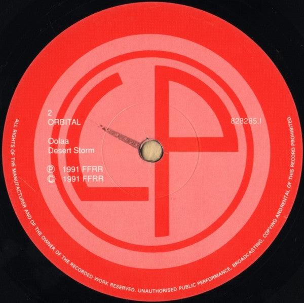 Orbital : Orbital (2xLP, Album)