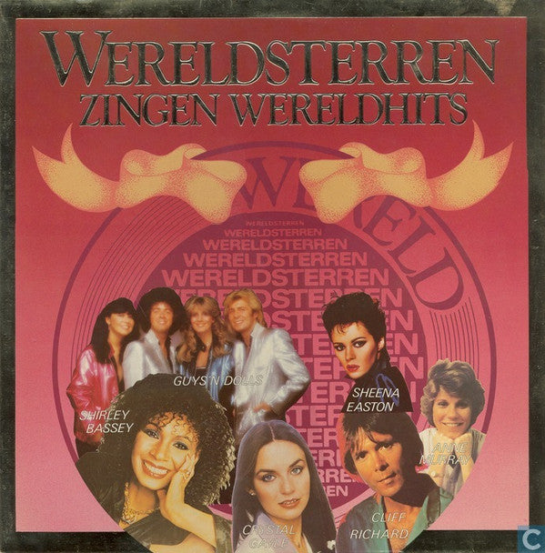 Various : Wereldsterren Zingen Wereldhits (LP, Comp, Gat)