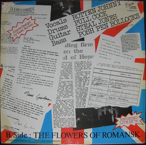 The Ex Pistols : Land Of Hope & Glory (12", Single)