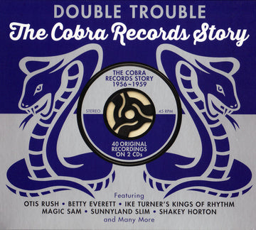 Various : Double Trouble (The Cobra Records Story) (2xCD, Comp, Dig)