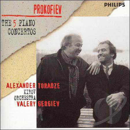 Sergei Prokofiev - Alexander Toradze, Kirov Orchestra, Valery Gergiev : The 5 Piano Concertos (2xCD, Album)