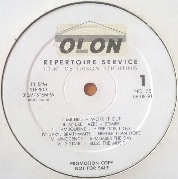 Various : Repertoire Service No. 35 (LP, Comp, Promo)