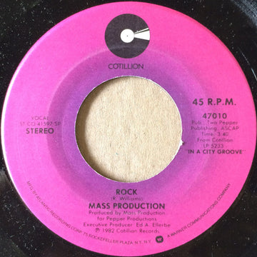 Mass Production : Rock / Weird (7", Single)