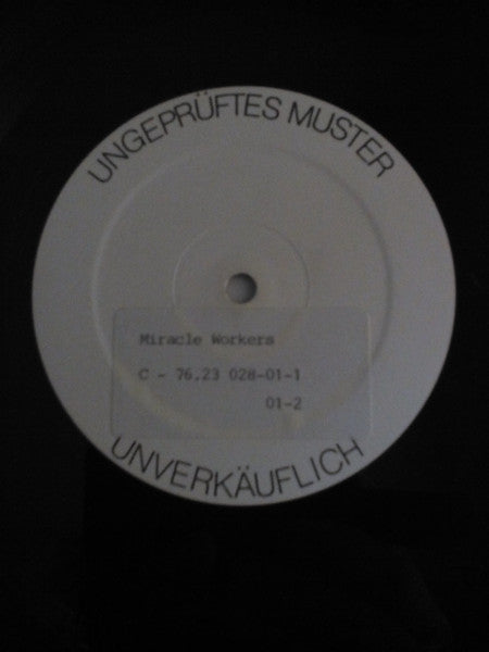 Miracle Workers : Overdose (LP, Album, TP)