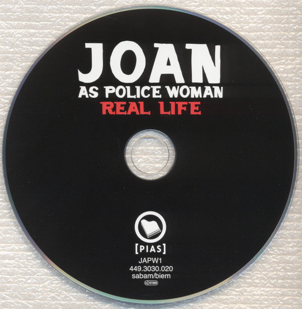 Joan As Police Woman : Real Life (CD, Album)