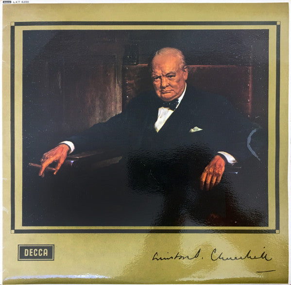 Winston Churchill : The Voice Of Winston Churchill (LP, Album, Mono)