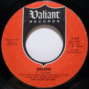 The Association (2) : Cherish (7", Single, Styrene, Pit)