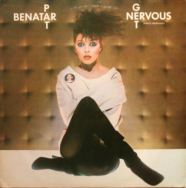 Pat Benatar : Get Nervous = Ponte Nervioso (LP, Album, Promo)