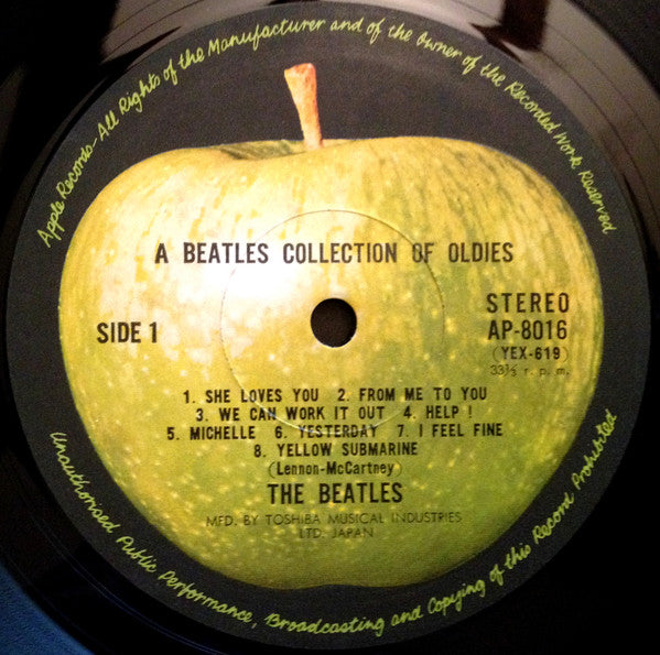 The Beatles : A Collection Of Beatles Oldies (LP, Comp, RE)