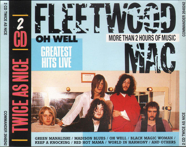 Fleetwood Mac : Oh Well (Greatest Hits Live) (2xCD, Comp)
