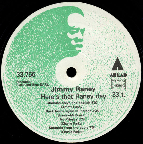 Jimmy Raney : Here's That Raney Day (LP, Album)