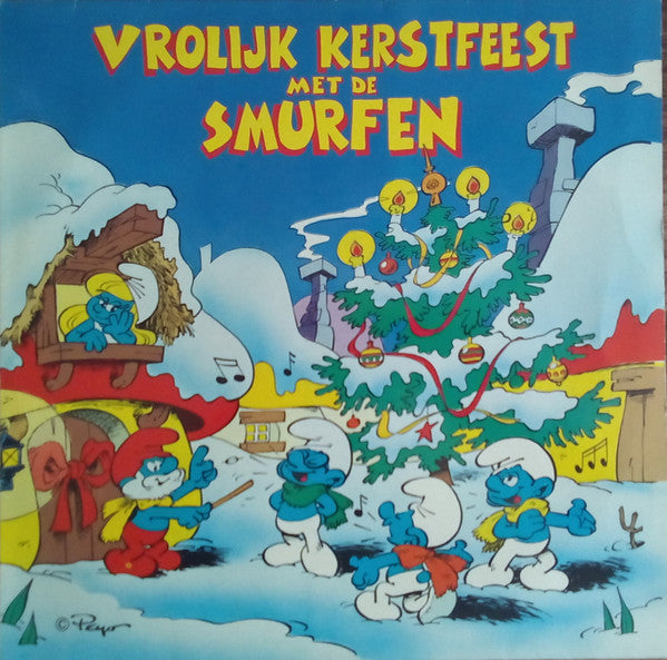 The Smurfs (2) : Vrolijk Kerstfeest Met De Smurfen (LP, Album)