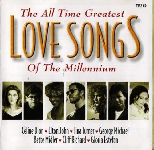 Various : The All Time Greatest Love Songs Of The Millennium (2xCD, Comp)