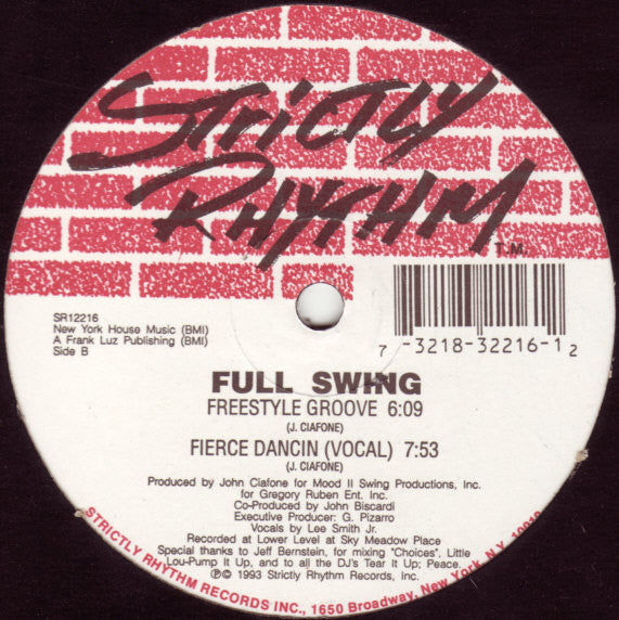 Full Swing (3) : Choices (12")