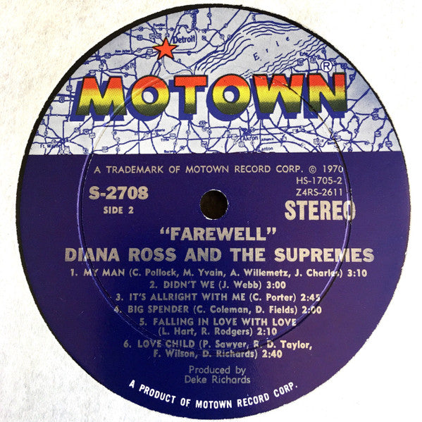 The Supremes : Farewell (2xLP, Album + Box)