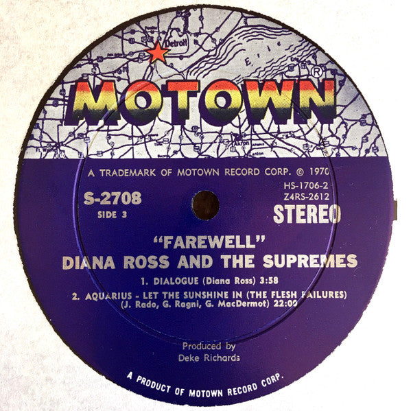The Supremes : Farewell (2xLP, Album + Box)