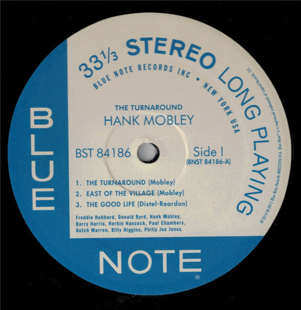 Hank Mobley : The Turnaround (LP, Album, RE, RM, 180)