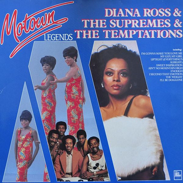 The Supremes & The Temptations : Motown Legends (LP, Comp)