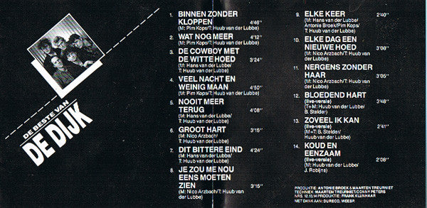 De Dijk : De Beste Van De Dijk (CD, Album)
