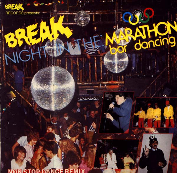 Various : A Break Night In The: Marathon Bar Dancing (LP, Mixed)