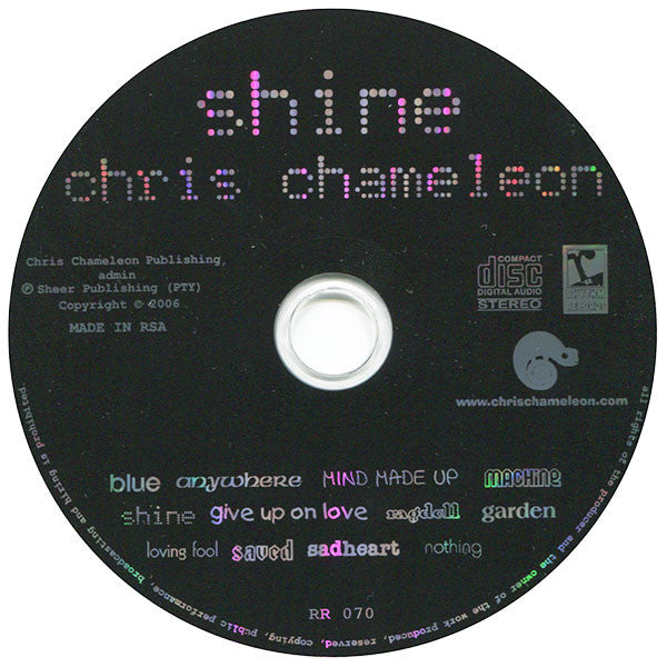 Chris Chameleon : Shine (CD, Album)