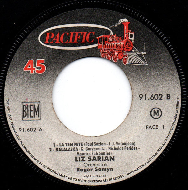 Liz Sarian : La Tempête (7", EP)