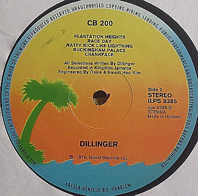 Dillinger : CB 200 (LP, Album)
