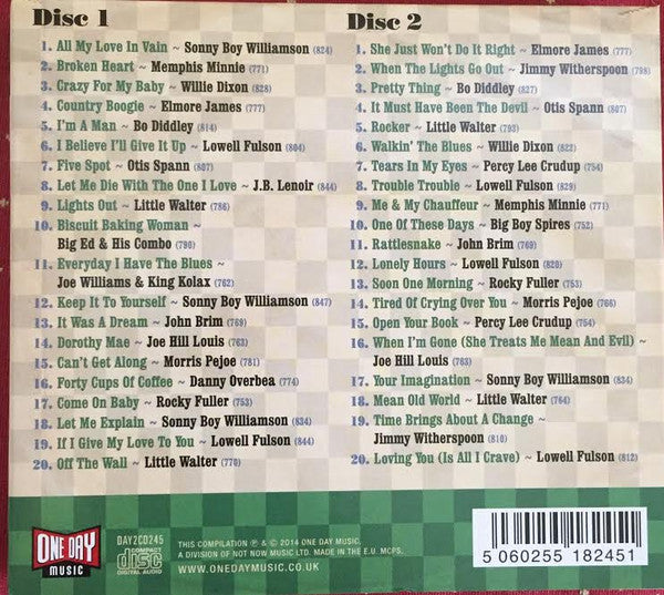 Various : Blues From The Checker Vaults (2xCD, Comp)