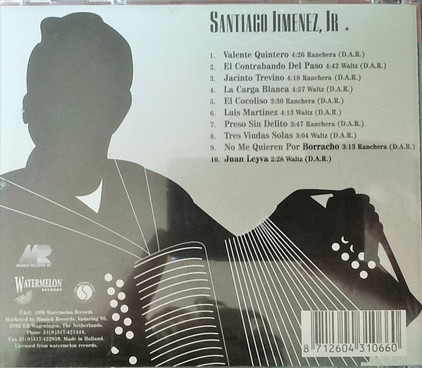 Santiago Jimenez, Jr. : Corridos De La Frontera (CD, Album)