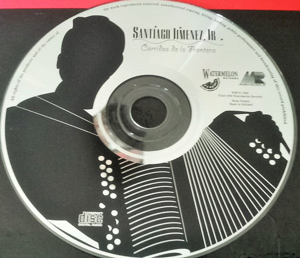 Santiago Jimenez, Jr. : Corridos De La Frontera (CD, Album)