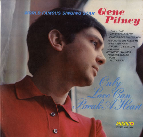 Gene Pitney : Only Love Can Break A Heart (LP, Album, Comp)