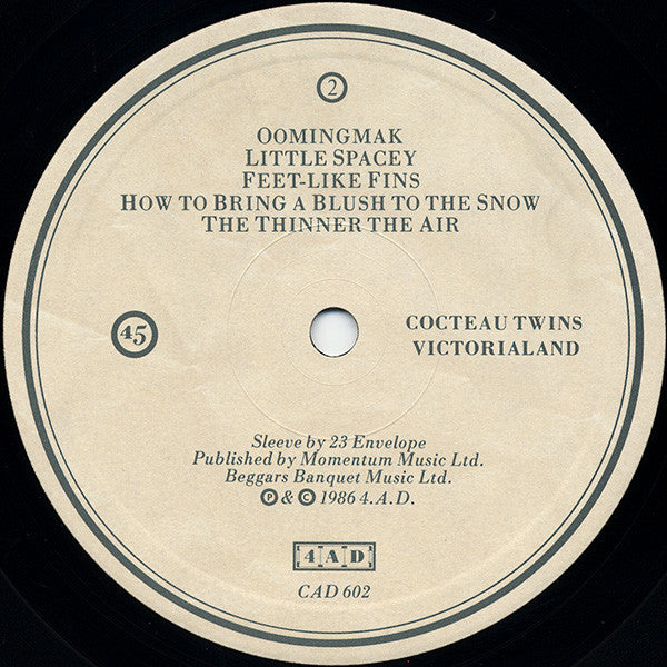 Cocteau Twins : Victorialand (LP, Album)