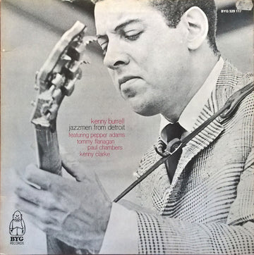 Kenny Burrell Featuring Pepper Adams, Tommy Flanagan, Paul Chambers (3), Kenny Clarke : Jazzmen From Detroit (LP, Album, Mono, RE)