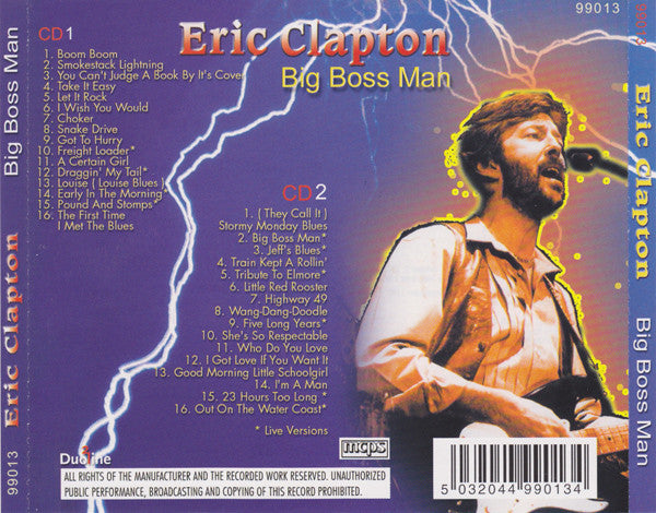 Eric Clapton : Big Boss Man (2xCD, Comp)