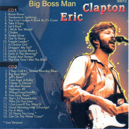 Eric Clapton : Big Boss Man (2xCD, Comp)