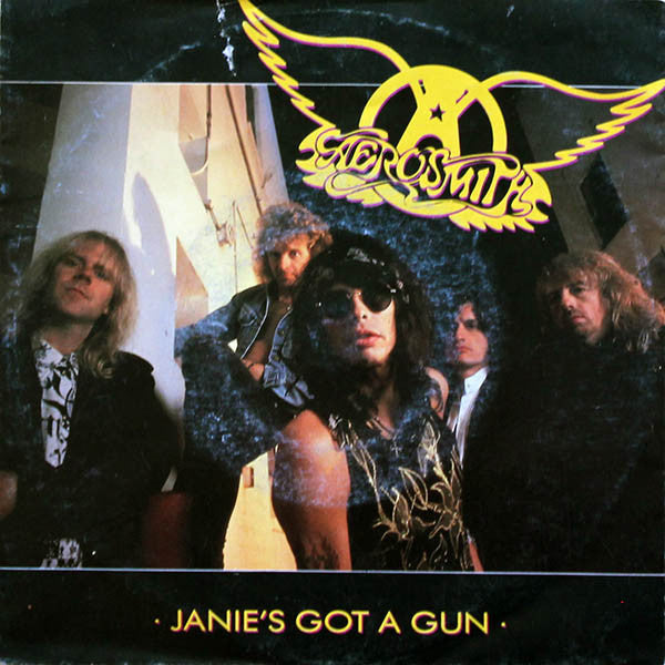 Aerosmith : Janie's Got A Gun (7", Single)